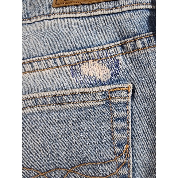 Polo Ralph Lauren Y2K The Chrystie Kick Flare Patchwork Crop 16 Size 16 Girls - Picture 13 of 16